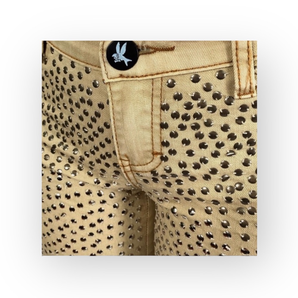 Rare: One Teaspoon ϟ Sequin Iggy Skinny Jeans ϟ Festival Girls Night Date ϟ 26 - Picture 14 of 17